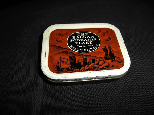 Vintage tobacco tin - vintage,