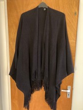 Marks & Spencer Large Wrap Shawl/Poncho Black One Size Excellent Condition