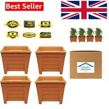 Square Plastic Plant Pot 33cm
