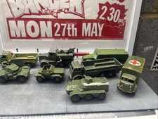 Job lot of Dinky Military Toys