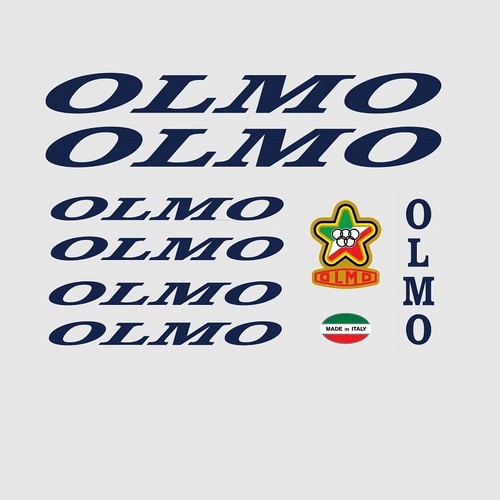 Olmo bicycle frame stickers - frame,