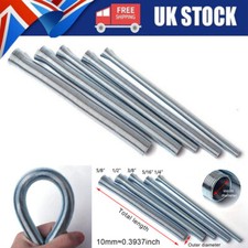 5Pcs Wire Spring Tube Benders Steel Pipeline Bending Tool 5/8 1/2 3/8 5/16 1/4"