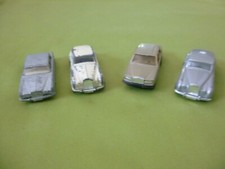 4X  MATCHBOX  ROLLS ROYCES - SILVER CLOUD & SILVER SPIRIT  2X GOOD & 2X PLAYWORN