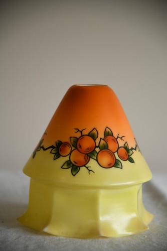Vintage orange yellow glass - vintage, &
