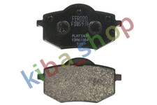BRAKE PADS FRONT INTENDED USE ROUTE MATERIAL PLATINUM-P 80X42X10MM FITS YAMAHA