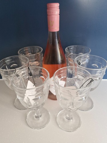 Set clear goblet - set, of