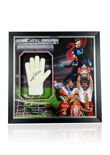 Alisson becker hand - hand, signed