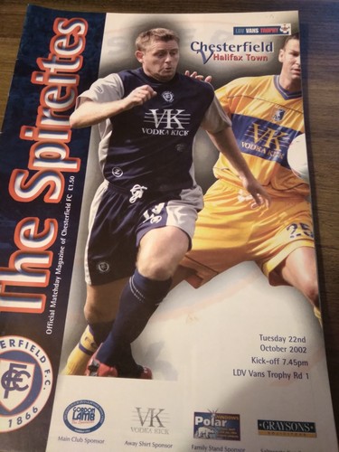 Chesterfield halifax town - halifax,