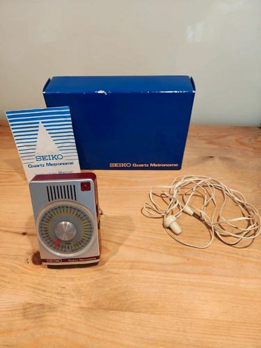 Vintage seiko metronome red - metronome.,