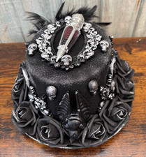 Black Silver Ornate Gothic