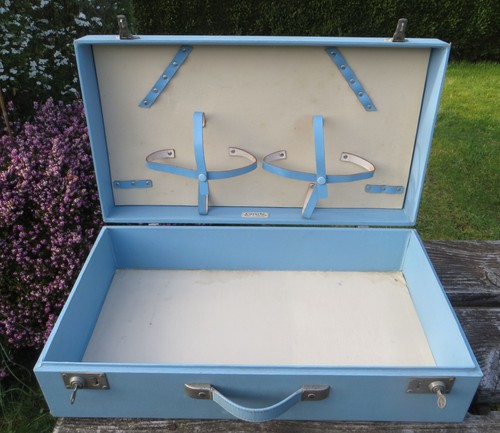 Vintage coracle large blue - large,