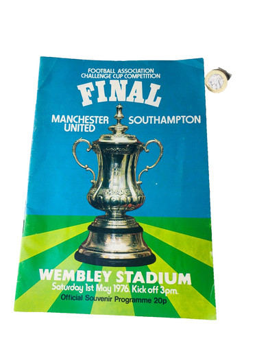 Football programme manchester - football,
