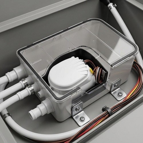 Yacht shower drain pump - drain,