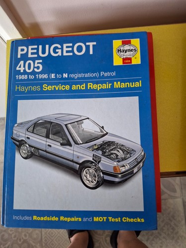 Haynes car manual - car, (1559)