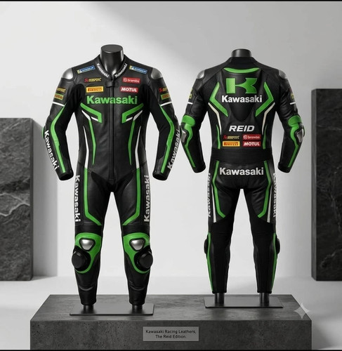 Motorcycle racing leather suit - motorcycle,