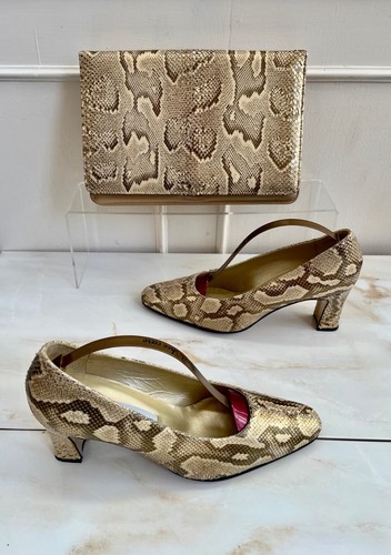 Jane shilton gold snake skin - gold,