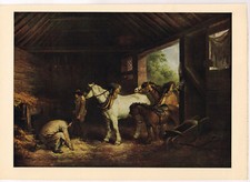 The Interior Of A Stable by