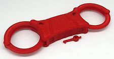 Red Plastic Training Handcuffs Speedcuffs TCH Rigid Quickcuffs