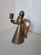 Xmas 12" Tall Copper & Brass