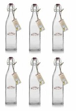 6 x Kilner Clip Top Glass