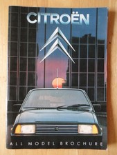 CITROEN RANGE orig 1982