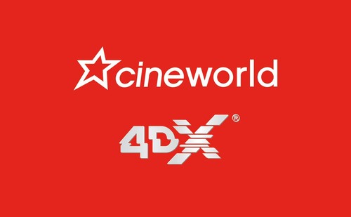 Cineworld cinema 4dx - 2x, 4dx/imax