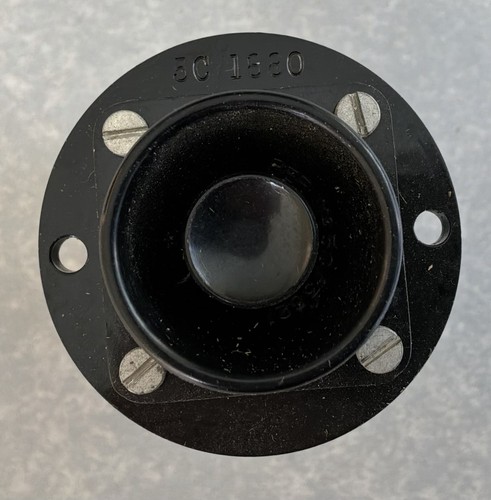 Vintage aircraft push button - push,