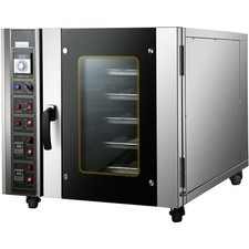 Commercial Electric Bakery Convection Combi Oven, Humidity Function, 5 trays