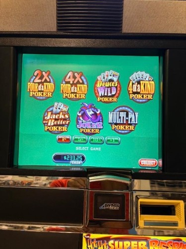 Wms bb1 multi play poker - wms,
