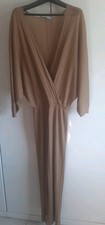ZARA Beige Gold Knitted Wide