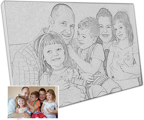 Canvas custom pencil - canvas,