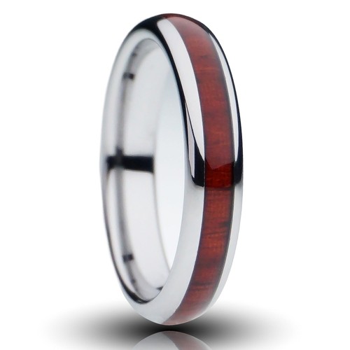 Redwood tungsten ring - tungsten,