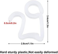 Christmas light gutter hooks