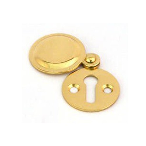 Polished brass 32mm keyhole - polished,