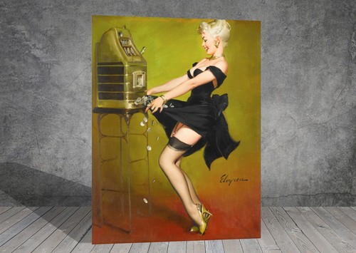 Gil elvgren slot machine - elvgren,