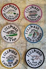 Embroidered,patches,walking,cl