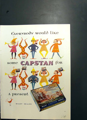Old print capstan - old,