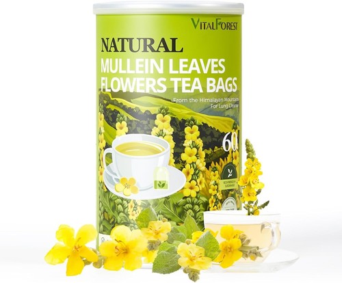 Mullein leaf tea bags - leaf,