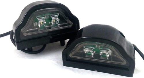 Led rear tail license - 2x,