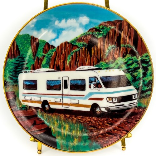 Vtg camper motorhome rv - camper,