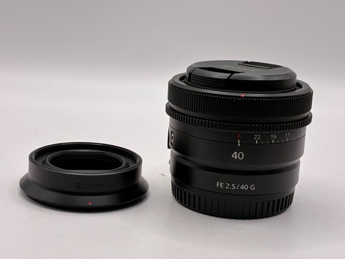 Sony sel40f25g 40mm 5 g - sony, f/2.5