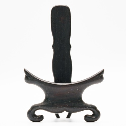 Chinese carved wood stand - chinese,