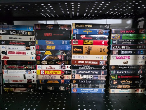 Vhs tapes pick - choose,