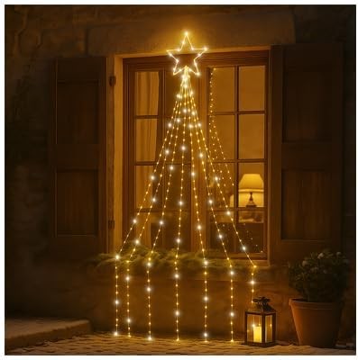Waterfall christmas tree - 2d,