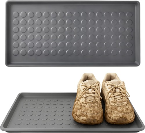 Plastic shoe tray - shoe, wellies