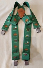 Brimarc Strong Heavy Duty Braces Fishing Themed Hook Lure Uk Mens Adjustable