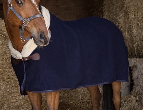 Equitheme navy show rug 6ft6 - equitheme,