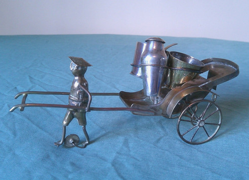 Unusual metal rickshaw - unusual,