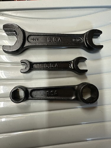 Vintage bsa spanners - bsa,
