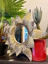 Vintage style gold sun flower - vintage,